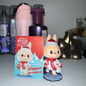 Coca-Cola Holiday Figurine - Red and White